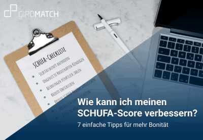 SCHUFA Score verbessern 7 Tipps