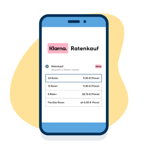 Klarna Ratenkauf Zahlungsweise wählen