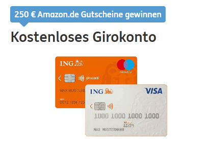 ING-Girokonto mit Gutschein