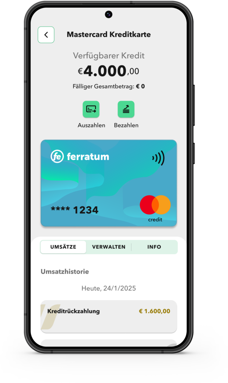 Ferratum Kreditkarte Mit Kreditlimit