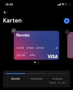 Kartennummer Revolut