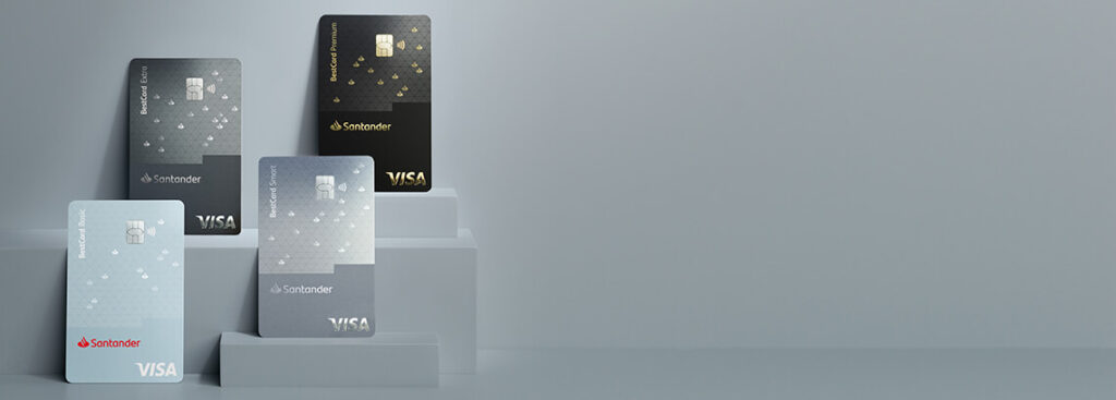 Santander Kreditkarten in der Übersicht