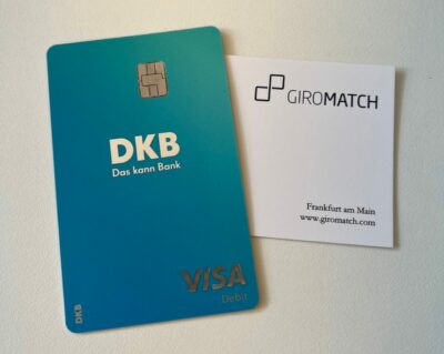 DKB VISA Debitkarte von GIROMATCH