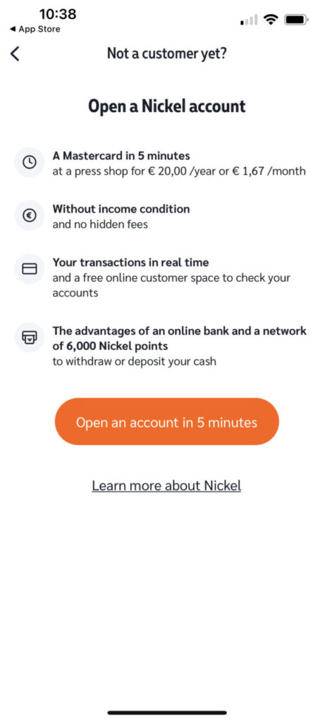 Nickel Konto eröffnen: Infos bereits einsehbar