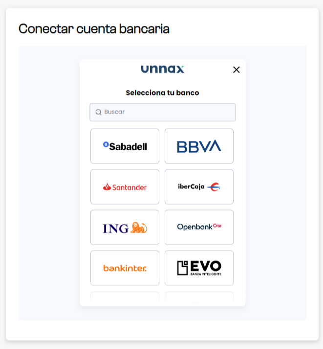 Solicitud de Lea Bank: Conecta tu banca online con Unnax